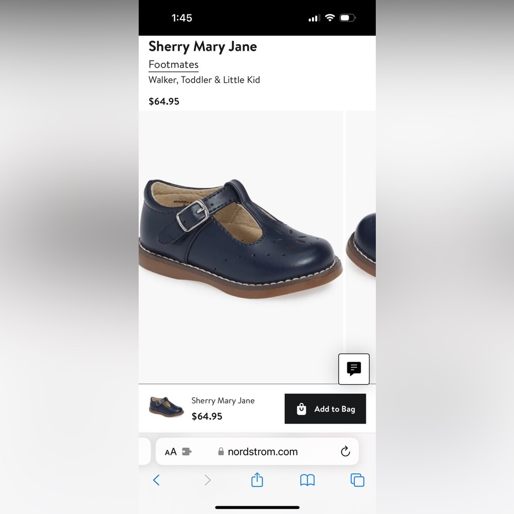 Footmates Sherry Mary Jane